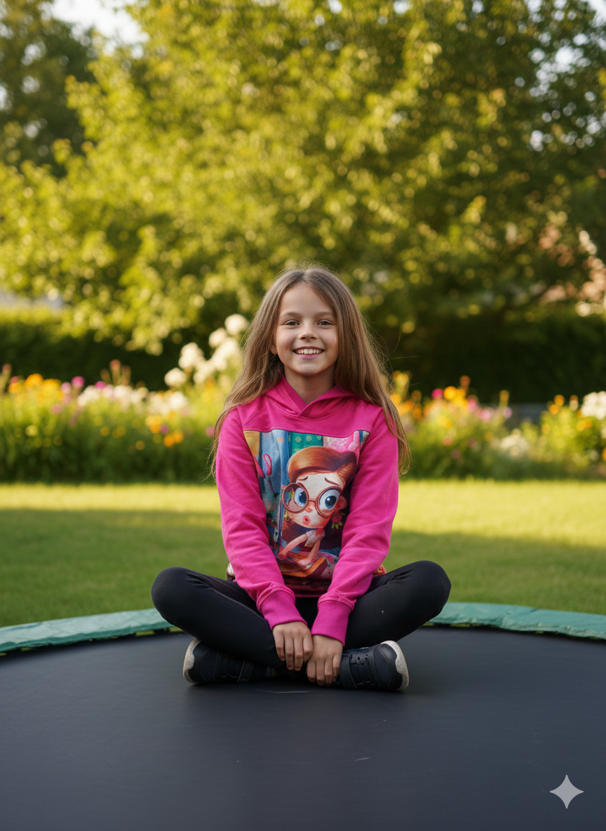 Dívčí mikina Malá švadlenka v malinové barvě velikost 110. Originální handmade mikina z teplákoviny s potiskem malé švadlenky, ručně šitá od Ivastyl.