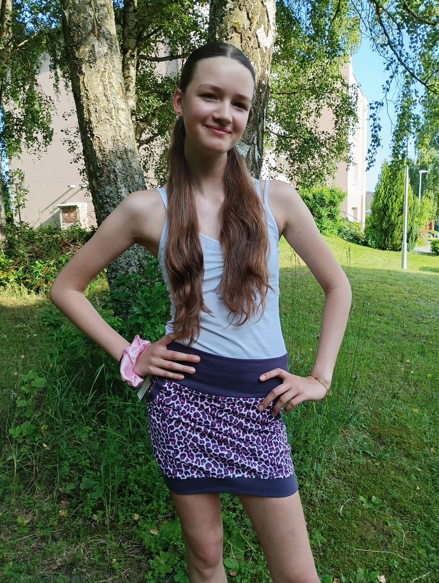 Dívčí sukně