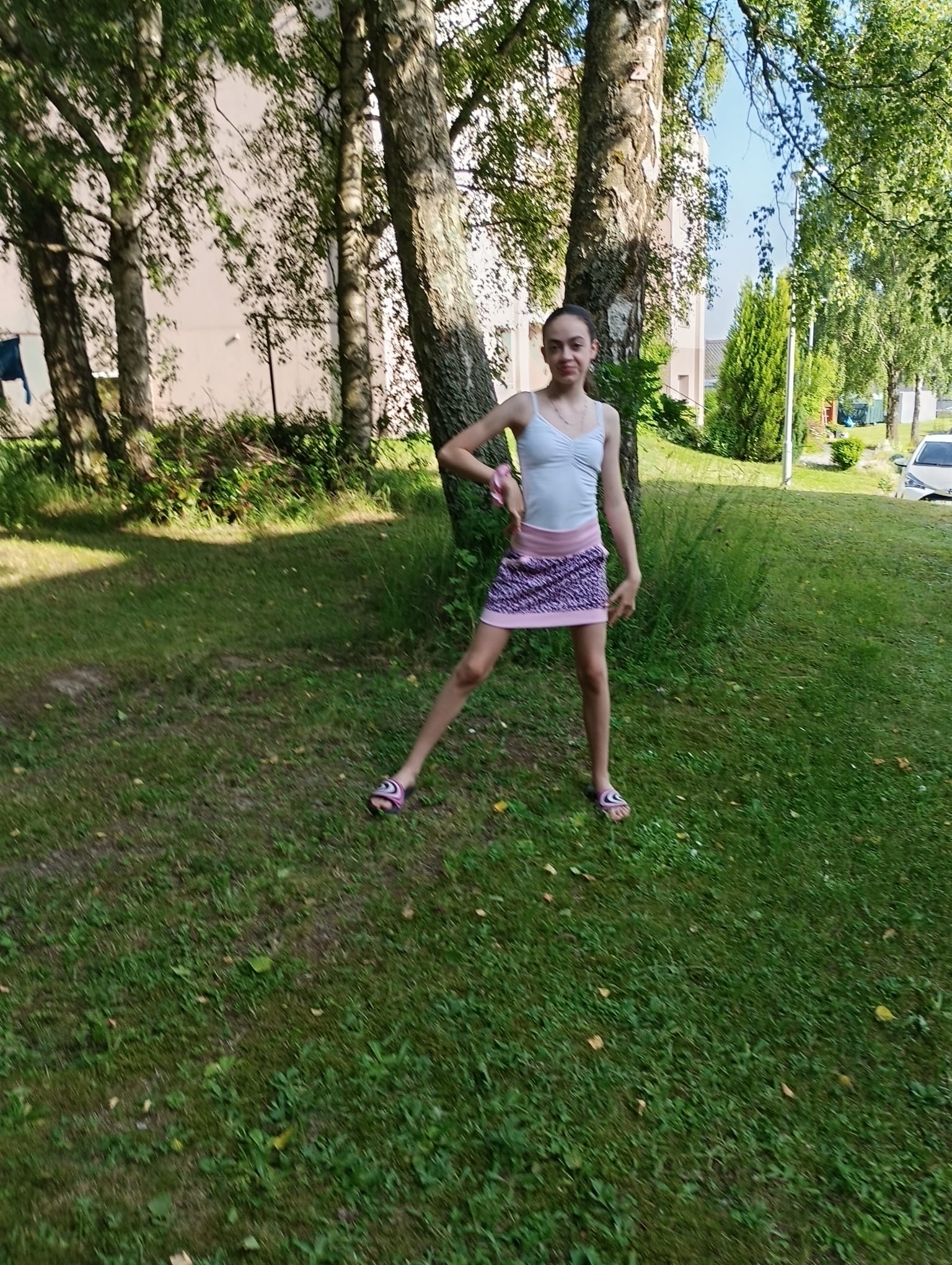 Dívčí sukně